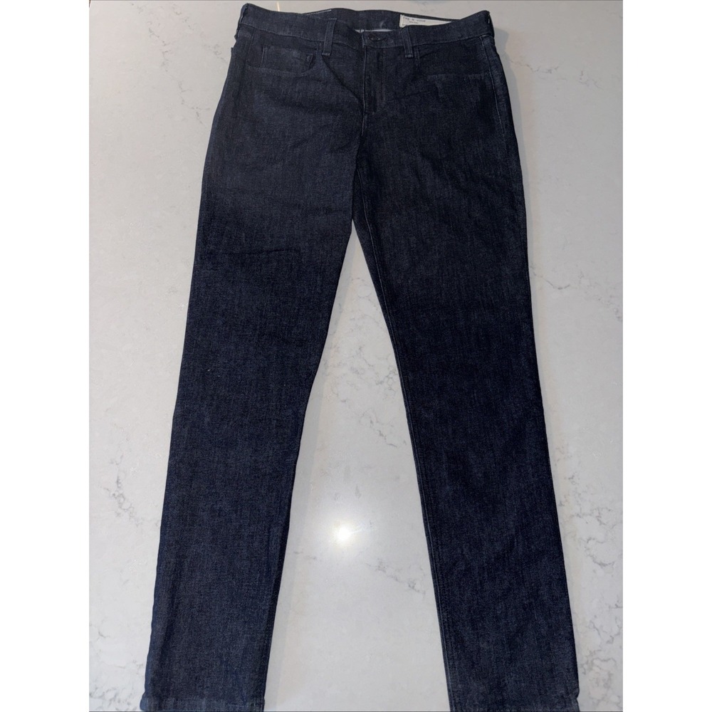 Rag & Bone Cate Colby Mid-Rise Skinny denim Jeans Blue Women's 32x30 Dark Wash